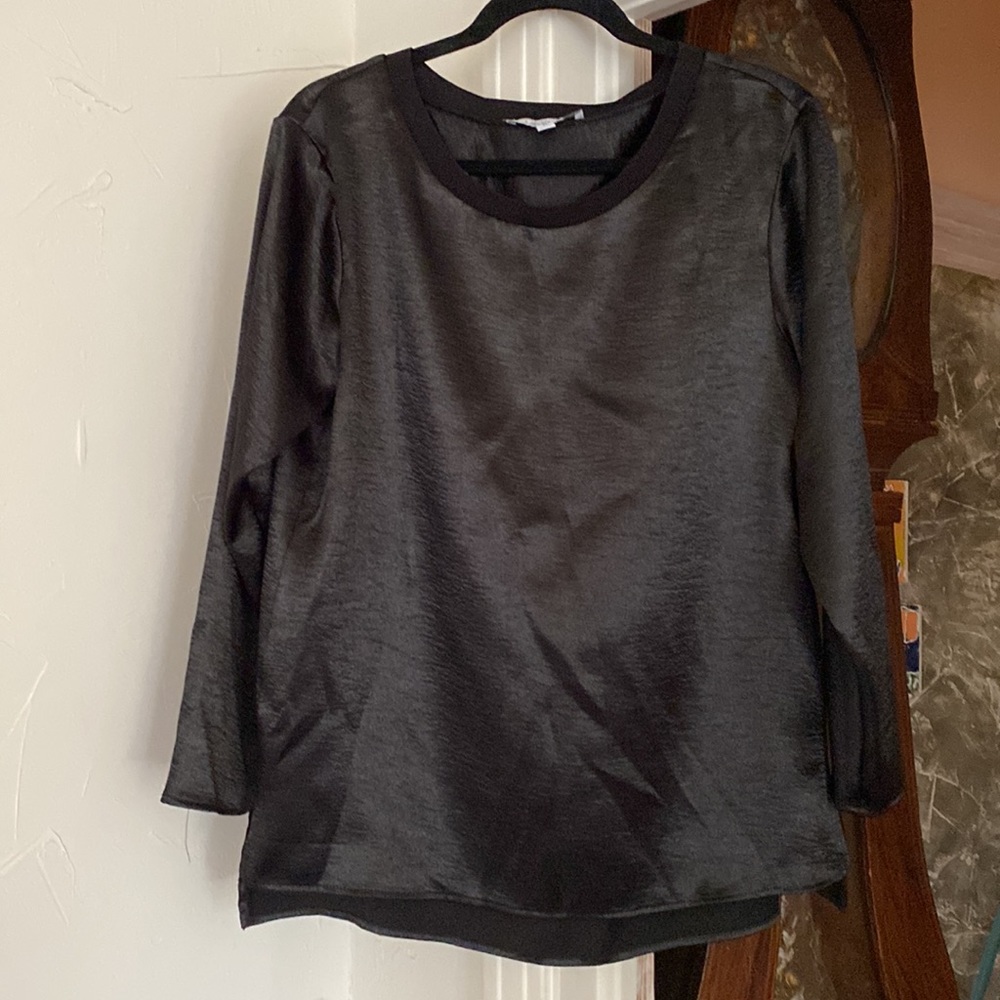 Libby Edelman | Hammered Satin Tunic Top